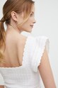 Хлопковое платье Pepe Jeans GESA DRESS белый PL953524