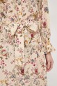 Weekend Max Mara sukienka jedwabna 2415221132600 beżowy