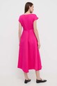Abbigliamento Weekend Max Mara vestito con aggiunta di lino 2415221242600 rosa