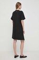 Odzież Weekend Max Mara sukienka bawełniana 2415621012600 czarny