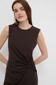 Φόρεμα Weekend Max Mara καφέ 2415621032600