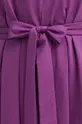 fioletowy Weekend Max Mara sukienka bawełniana