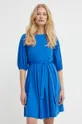 niebieski Weekend Max Mara sukienka bawełniana Damski