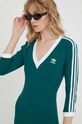 adidas Originals sukienka zielony IP2991