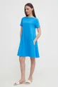 Платье United Colors of Benetton голубой