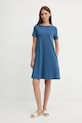 United Colors of Benetton rochie 3Z1RDV01E albastru SS25