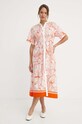 Рокля United Colors of Benetton оранжев 4LMADV08C