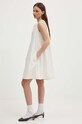 Βαμβακερό φόρεμα United Colors of Benetton μπεζ 464KDV04X