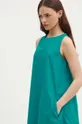tyrkysová Bavlnené šaty United Colors of Benetton
