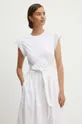 Φόρεμα United Colors of Benetton λευκό
