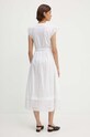 Ρούχα Φόρεμα United Colors of Benetton 49HSDV095 λευκό