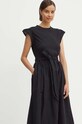 United Colors of Benetton vestito nero 49HSDV095