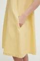 Λινό φόρεμα United Colors of Benetton Γυναικεία