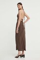 Φόρεμα Alohas R100524 καφέ SS24