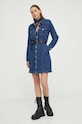 Levi's sukienka jeansowa A7592 granatowy SS24