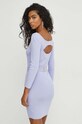 Odzież Blugirl Blumarine sukienka RA4018.MA55N fioletowy