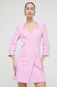 Šaty Blugirl Blumarine RA4128.T3191 růžová SS24