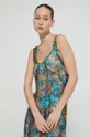 πολύχρωμο Μεταξωτό φόρεμα Blugirl Blumarine
