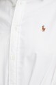 Βαμβακερό φόρεμα Polo Ralph Lauren 211935153 λευκό