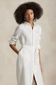 Одяг Льняна сукня Polo Ralph Lauren 211943992 білий
