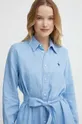 blu Polo Ralph Lauren vestito di lino