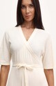 Max Mara Leisure sukienka lniana beżowy 2416621078600