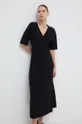 Φόρεμα Max Mara Leisure μαύρο