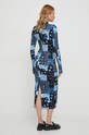 Oblečení Šaty Desigual LOS ANGELES 24SWVK39 námořnická modř