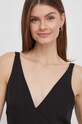 Sisley rochie 4FZXLV05H negru SS24