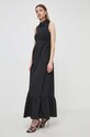 Patrizia Pepe rochie din bumbac 2A2794.A9B9 negru AA00