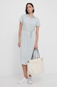 Calvin Klein sukienka K20K206657 zielony SS24