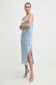 Платье MICHAEL Michael Kors MS4828LDLS голубой SS24