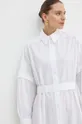 Βαμβακερό φόρεμα Ivy Oak λευκό