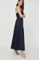 Βαμβακερό φόρεμα Ivy Oak σκούρο μπλε