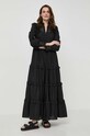 Ivy Oak sukienka IO117619 czarny SS24