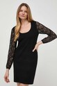 Сукня Morgan RMPOLI RMPOLI.NOIR чорний SS24