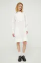 Βαμβακερό φόρεμα Lovechild λευκό