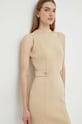 Guess sukienka SCUBA beżowy W4GK89.K7UW2