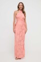 Одяг Сукня Guess W4GK60.WFDF0 помаранчевий