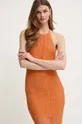 Šaty Guess SOPHIE oranžová