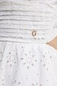 Guess rochie din bumbac PALMA W4GK46.WG571 alb