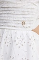 Guess rochie din bumbac PALMA W4GK46.WG571 alb