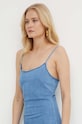 Guess rochie din denim RON albastru W4GK96.D5CJ1