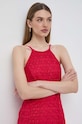 Guess sukienka CARMEN W4GK0K.WG7W0 czerwony