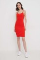 Calvin Klein Jeans sukienka J20J223059 czerwony SS24