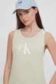 Šaty Calvin Klein Jeans zelená J20J223069