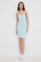 Calvin Klein Jeans sukienka J20J223420 turkusowy SS25