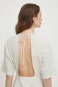 Bavlněné šaty Calvin Klein Jeans J20J223425 šedá