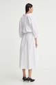 Îmbrăcăminte MMC STUDIO rochie din bumbac FELIA.DRESS alb