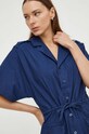 G-Star rochie din bumbac bleumarin D24348.D309
